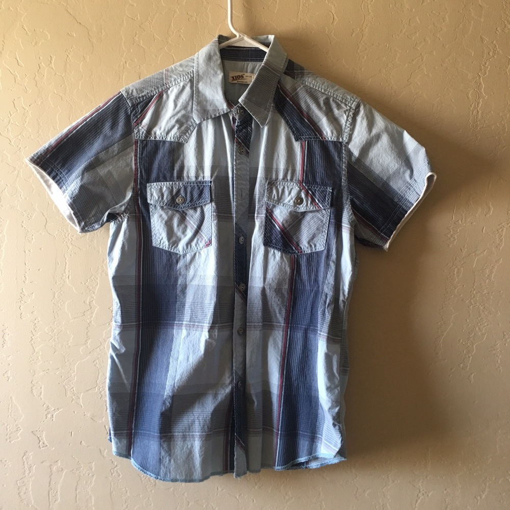 Short Sleeved Button Up